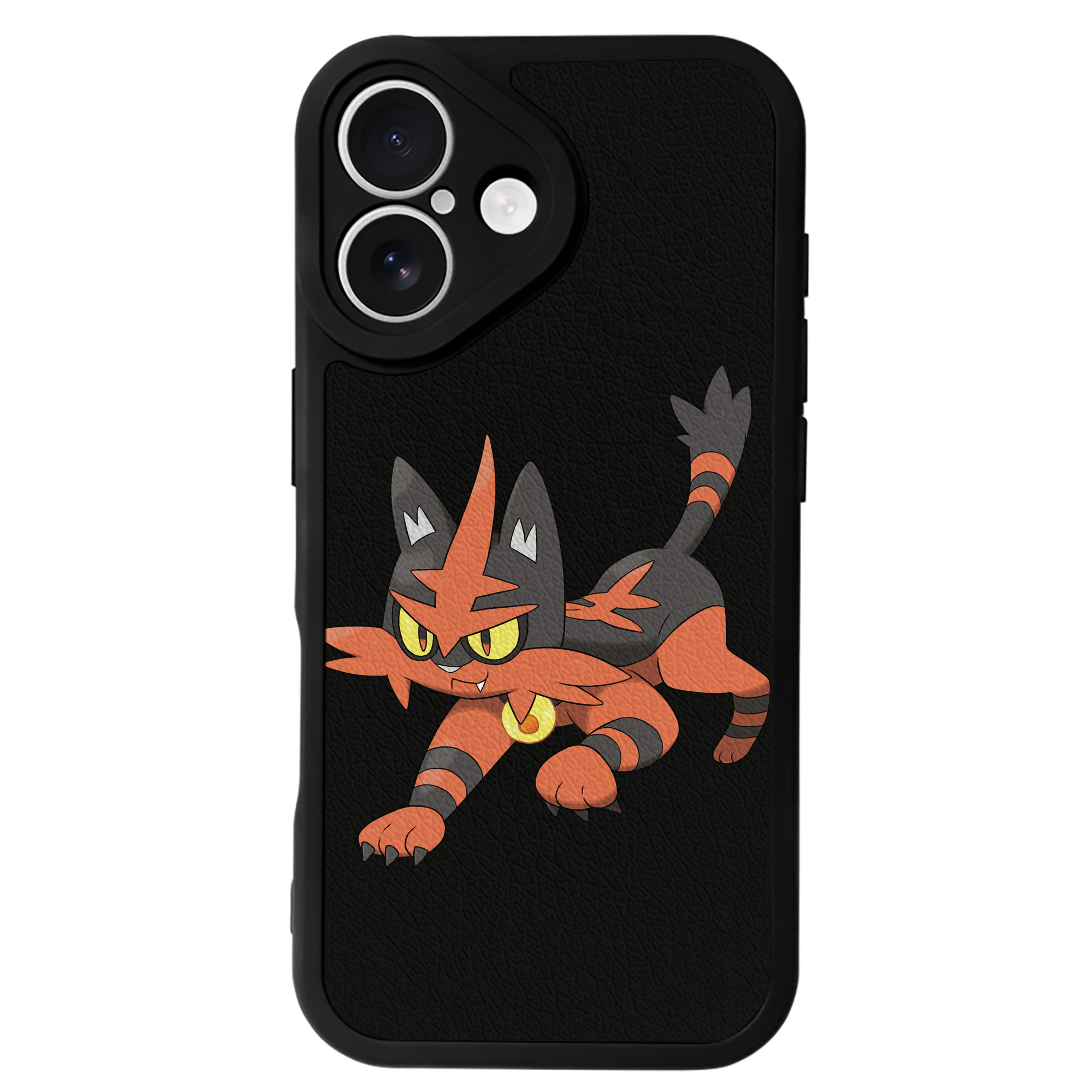 （画像用） ポケットモンスター Pokémon 【iPhone 16シリーズ対応】シリコンスマホケース（レザー調） 材質：シリコン